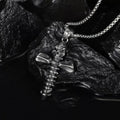 Punk Style Skull Crossbones Pendant Necklace