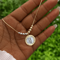 Sacred Heart/ St.Jude/ St. Benedict Pendant Necklace: Quiet Reminder of Their Steady Care