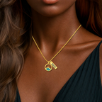 Faith Tag & Mustard Seed Mountain Necklace: A Symbol of Mountain-Moving Belief