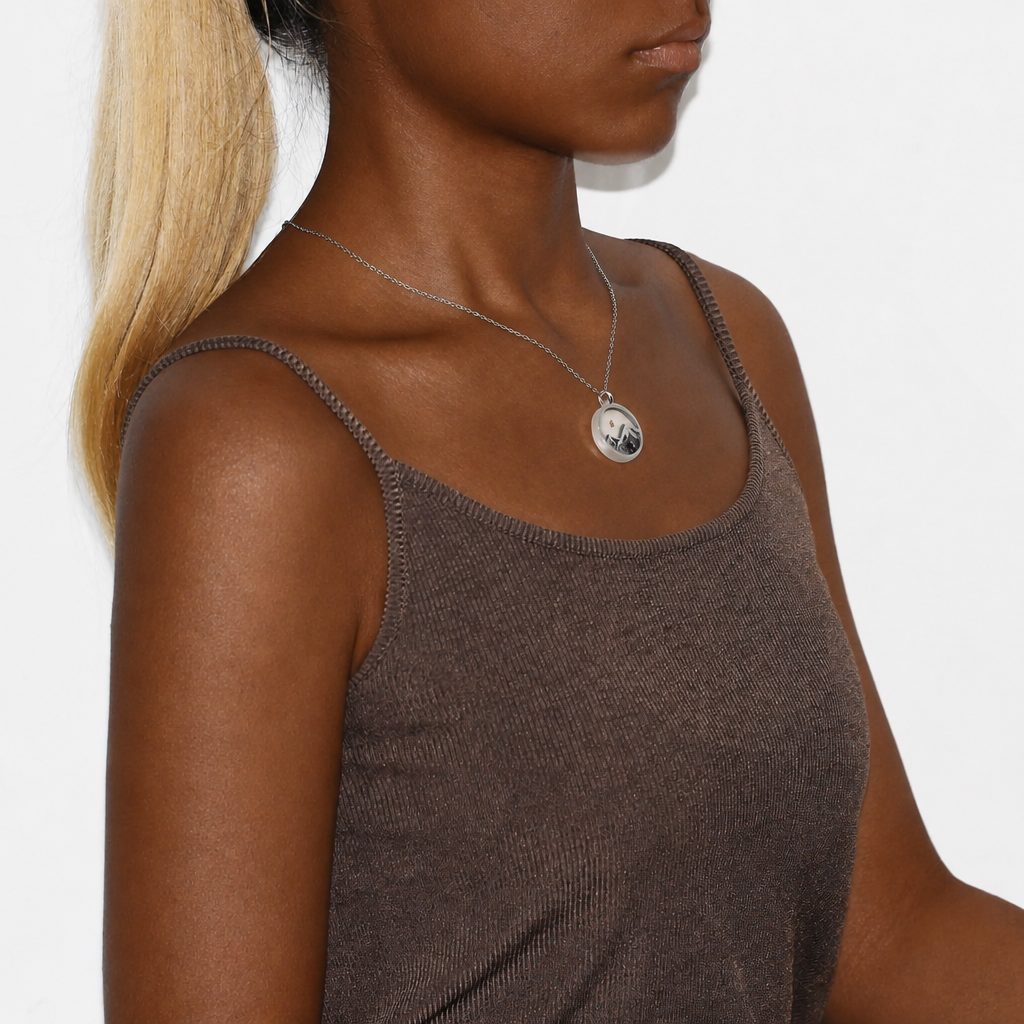 Multi-Gemstone Mustard Seed Mountain Necklace: A Symbol of Faith That Moves Mountains