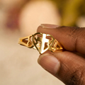 Timeless Heart Cross Adjustable Ring: A Gift Of Grace & Divine Intercession