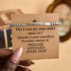 Matthew 19:26 & German Psalm 46:5 Bracelet: Quiet Reminder of Divine Presence